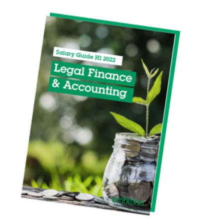 Ambition Legal Finance & Accounting Salary Guide 2022