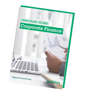 Ambition Corporate Finance Salary Guide 2022