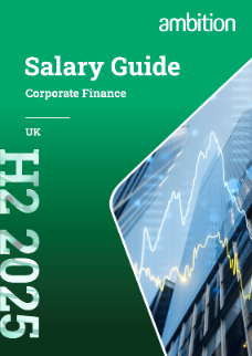 Corporate Finance salary guide H2 2025