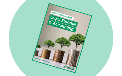 Legal Finance & Accounting Salary Guide H1 2022