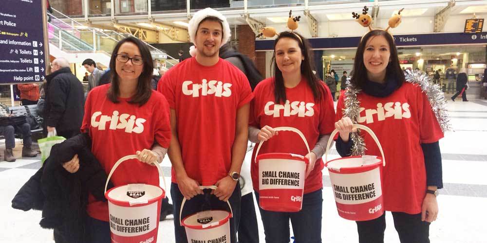 Ambition partners with Crisis to raise money for the homeless