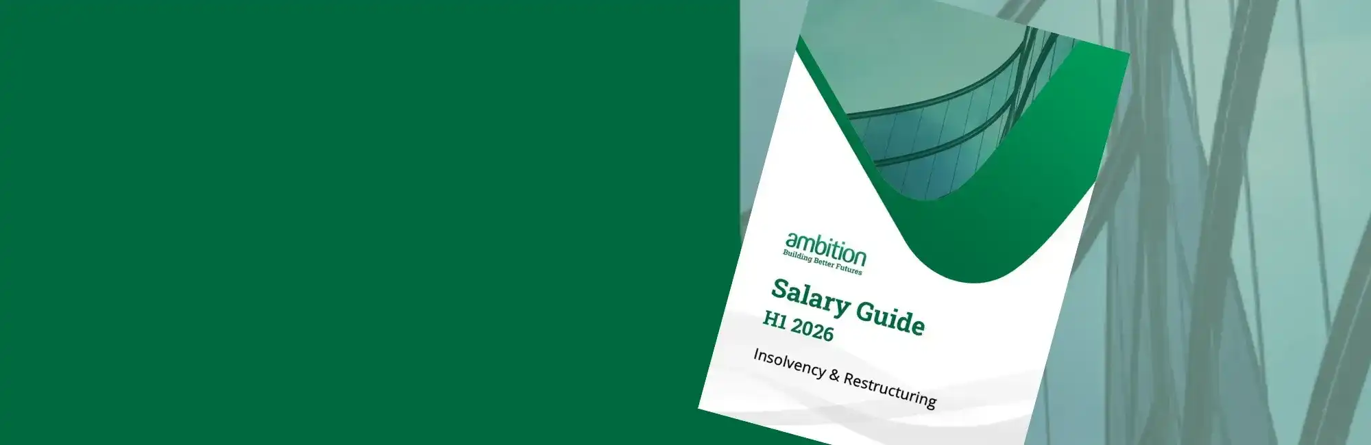 Insolvency & Restructuring Salary Guide H1 2026